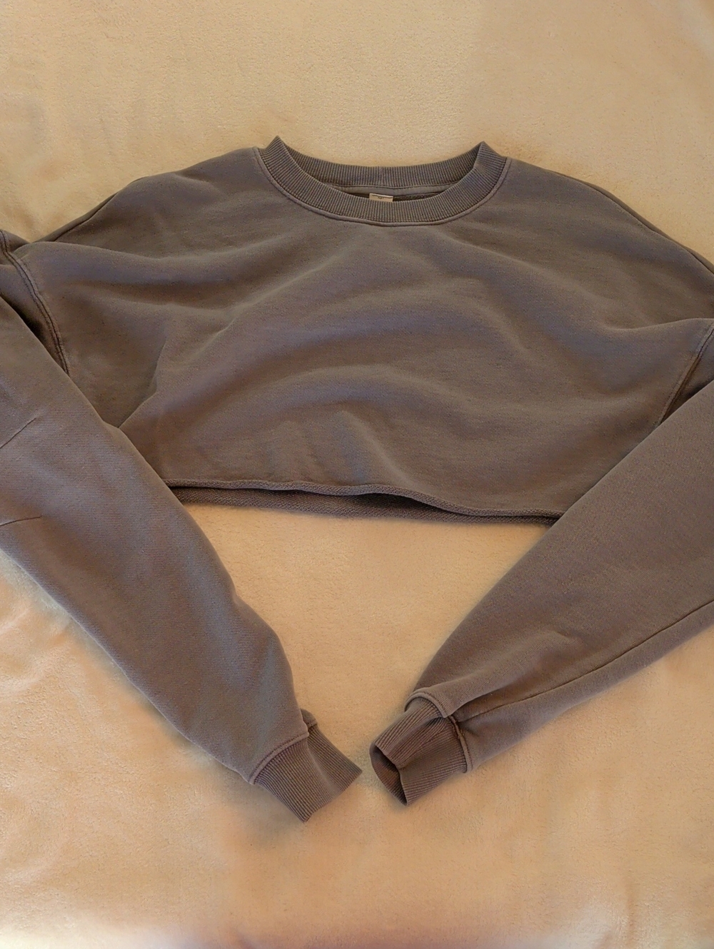 ALO Yoga Cropped Crew Sweatshirt